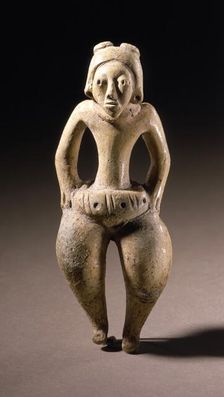 Ballplayer Figure, between 400 and 600. Creator: Unknown
