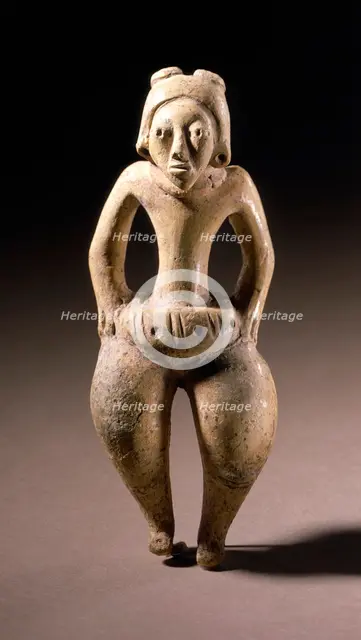 Ballplayer Figure, between 400 and 600. Creator: Unknown.