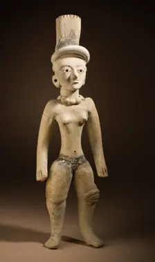 Ballplayer Figure, between 600 and 900. Creator: Unknown