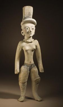 Ballplayer Figure, between 600 and 900. Creator: Unknown