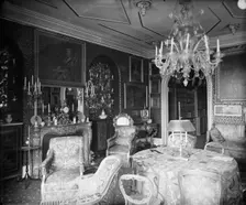 Ballroom at Holland House, Kensington, London, pre 1890. Artist: A Newton