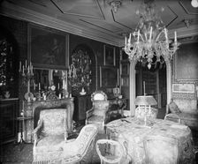 Ballroom at Holland House, Kensington, London, pre 1890. Artist: A Newton