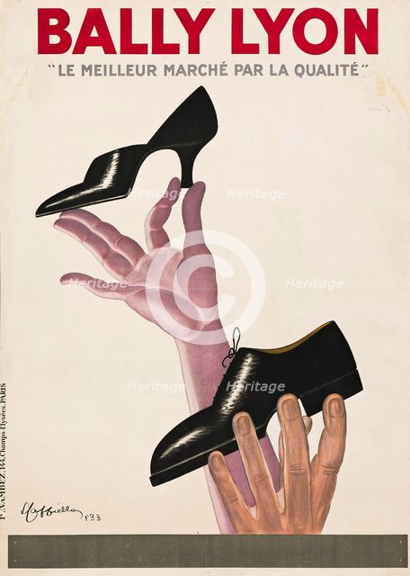 Bally Lyon, 1933. Creator: Cappiello, Leonetto (1875-1942).