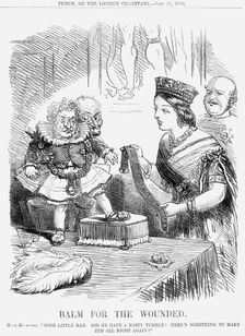 Balm for the Wounded 1859. Creator: Unknown