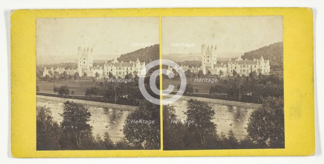 Balmoral Castle, mid-19th century. Creator: George Washington Wilson.