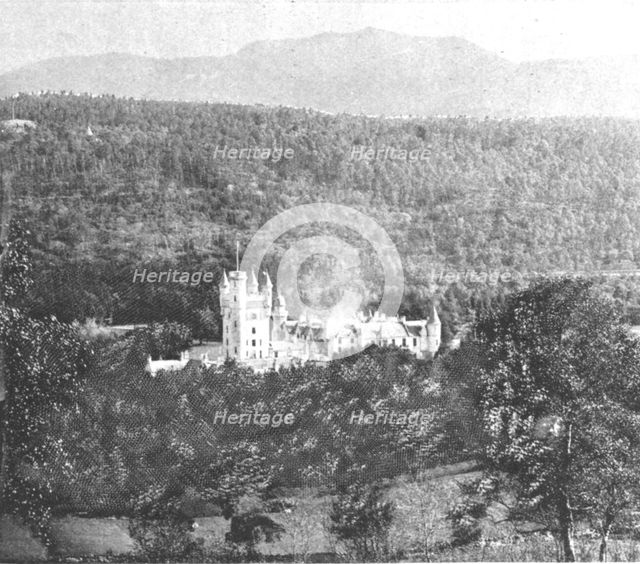 'Balmoral Castle at the time of Victoria', (1901).  Creator: Unknown.