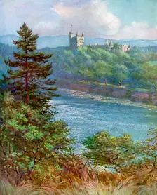 Balmoral Castle Aberdeenshire, Scotland, 1924-1926.Artist: FC Varley
