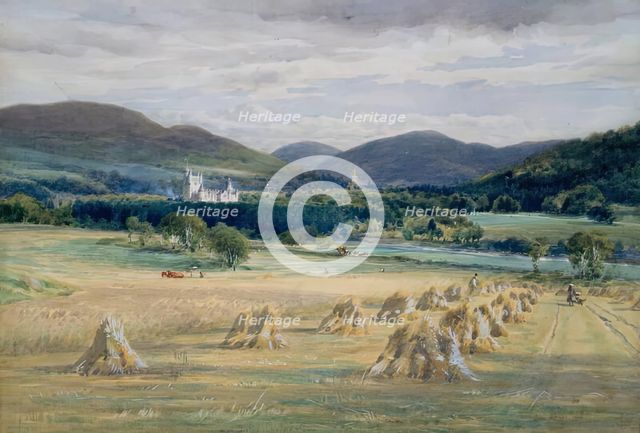 Balmoral Castle And Crathie Church, 1903. Creator: John Mitchell.