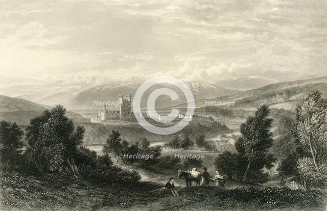 'Balmoral Castle', c1870.