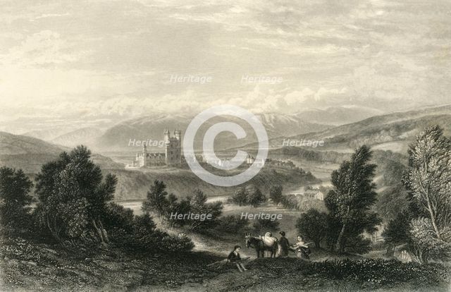 'Balmoral Castle', c1870.