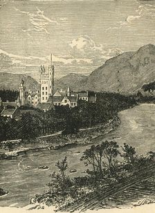 Balmoral Castle c1897. Creator: Unknown