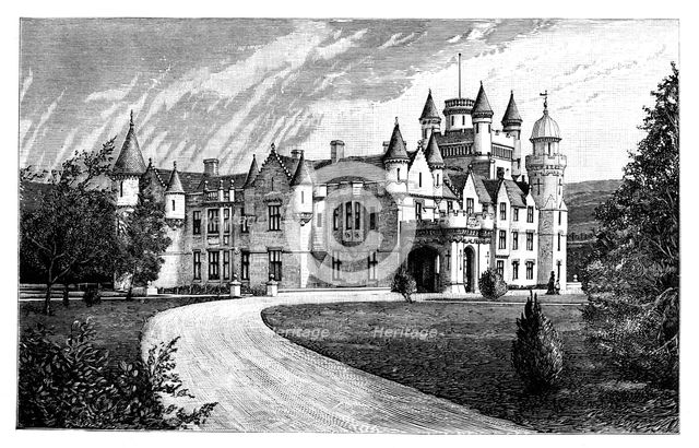 Balmoral Castle, Scotland. Artist: Unknown