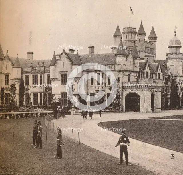 'Balmoral Castle, Their Majesties' Highland Home', c1916, (1935). Artist: Unknown.