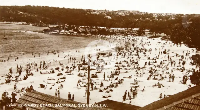Balmoral Beach, c1920. Creator: Unknown.