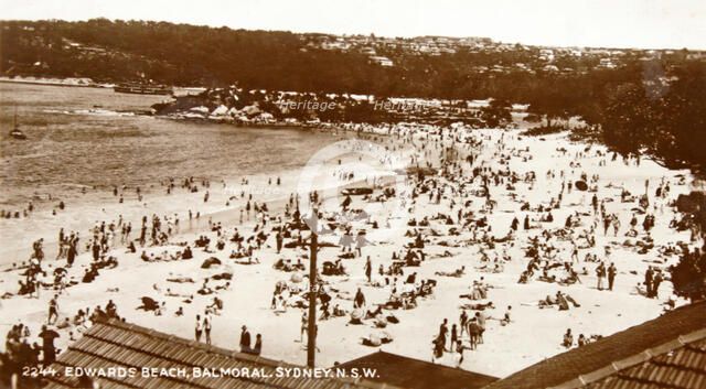 Balmoral Beach, c1920. Creator: Unknown.