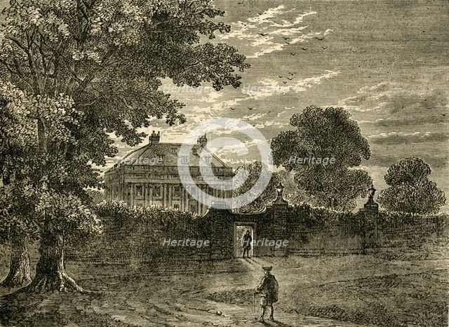 'Balmes House in 1750', (c1876). Creator: Unknown.