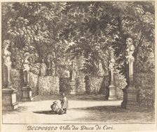 Balpoggio, Villa of Duke di Ceri, 1681. Creator: Melchior Küsel