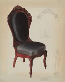 Balter Chair, 1936. Creator: Beverly Chichester