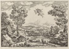 Balthus Turned to Stone, 1696. Creator: Crescenzio Onofri