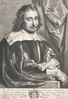 Balthasar Gerbier. From Icones principum virorum ('The Iconography'), after 1641. Creator: Paulus Pontius