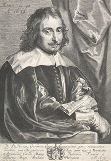 Balthasar Gerbier. From Icones principum virorum ('The Iconography'), after 1641. Creator: Paulus Pontius
