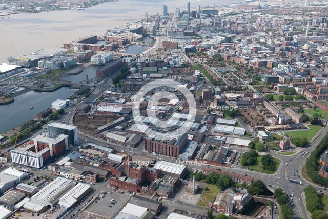 Baltic Triangle Development Area and Historic Docks, Liverpool, 2015. Creator: Historic England.