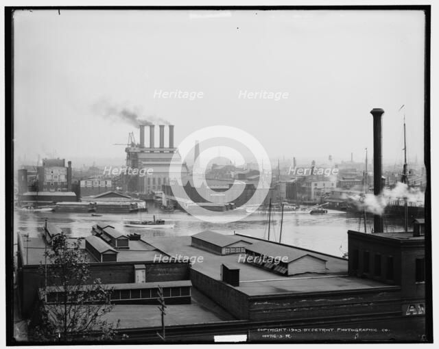 Baltimore, Md., from Federal Hall i.e. Hill, c1903. Creator: Unknown.