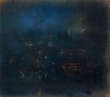Baltimore Nocturne, c1900-1946. Creator: Glen Cooper Henshaw
