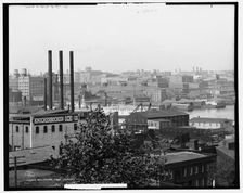 Baltimore from Federal Hill, c1906. Creator: Unknown