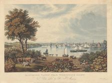 Baltimore Taken near Whetstone Point, published 1831. Creator: William James Bennett