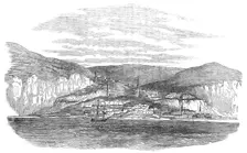 Baltschik, on the coast of Bulgaria - from a sketch by Lieut. Montagu O'Reilly, R.N., 1854. Creator: Unknown