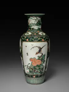 Baluster Vase, 1662-1722. Creator: Unknown