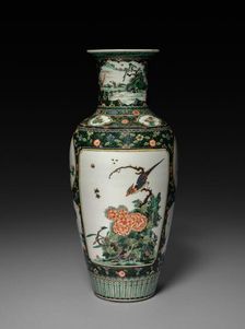 Baluster Vase, 1662-1722. Creator: Unknown