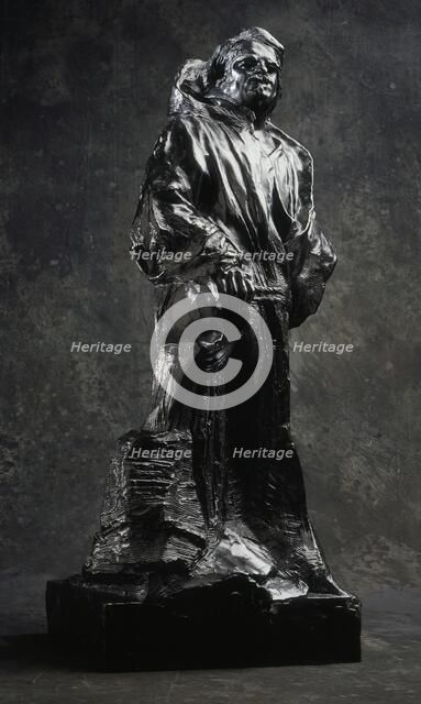 Balzac in a Dominican Robe, Cast 1982 (Musee Rodin I/II). Creator: Auguste Rodin.