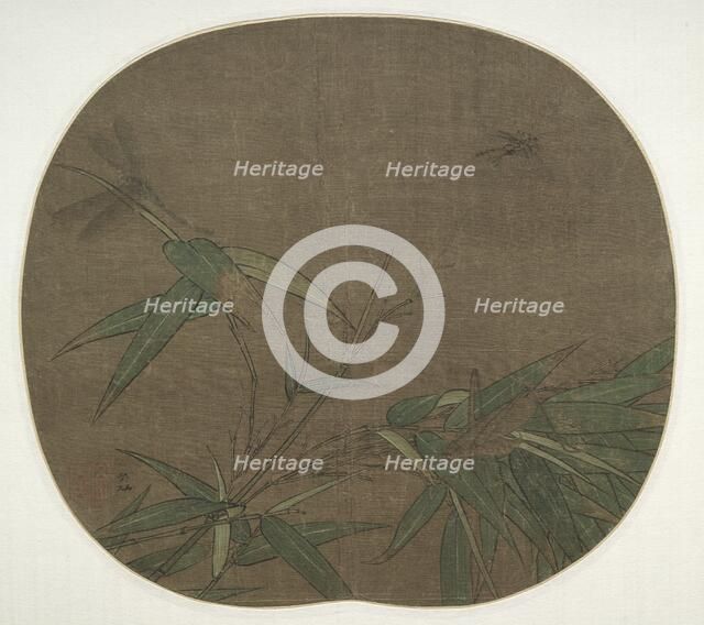 Bamboo and Insects, late 1100s. Creator: Wu Bing (Chinese, active 1190-1194).