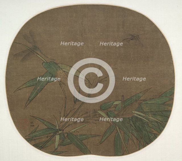 Bamboo and Insects, late 1100s. Creator: Wu Bing (Chinese, active 1190-1194).