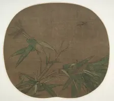 Bamboo and Insects, late 1100s. Creator: Wu Bing (Chinese, active 1190-1194)