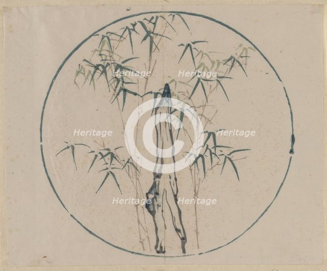 Bamboo and Rock, 1368-1644. Creator: Unknown.