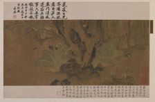 Bamboo, frog, and insects, Ming dynasty, 1368-1644. Creator: Unknown