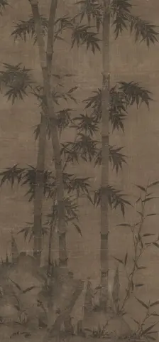 Bamboo in Four Seasons: Autumn, 1279-1368. Creator: Unknown