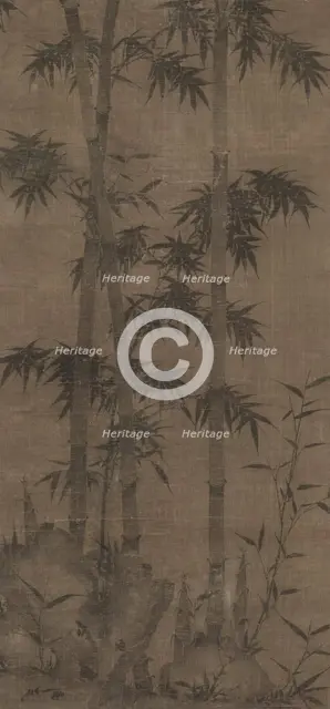 Bamboo in Four Seasons: Autumn, 1279-1368. Creator: Unknown.