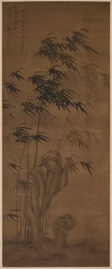 Bamboo in the Wind, 1724. Creator: Ma Yu (Chinese, active 1706-1724)