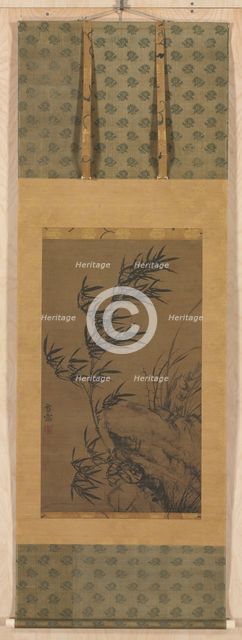 Bamboo in the Wind, 1300s. Creator: Puming (Xue Zhuang) (Chinese, active before 1274-after 1329).