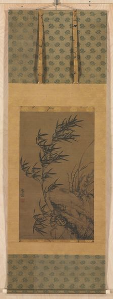 Bamboo in the Wind, 1300s. Creator: Puming (Xue Zhuang) (Chinese, active before 1274-after 1329)
