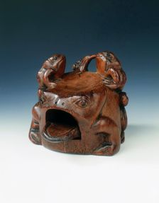 Bamboo toads, China, late Ming dynasty, 1623. Creator: Shen Dasheng