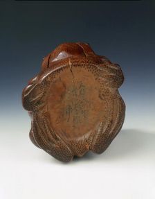Bamboo toads, China, late Ming dynasty, 1623. Artist: Shen Dasheng
