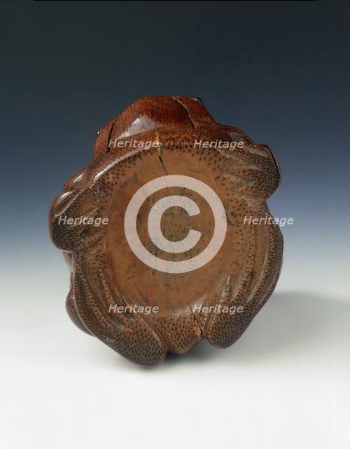 Bamboo toads, China, late Ming dynasty, 1623. Artist: Shen Dasheng.