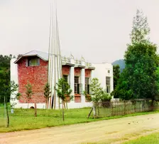 Bamboo workshop, Chakva, between 1905 and 1915. Creator: Sergey Mikhaylovich Prokudin-Gorsky