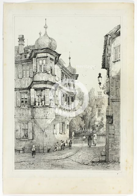 Bamberg, 1833. Creator: Samuel Prout.