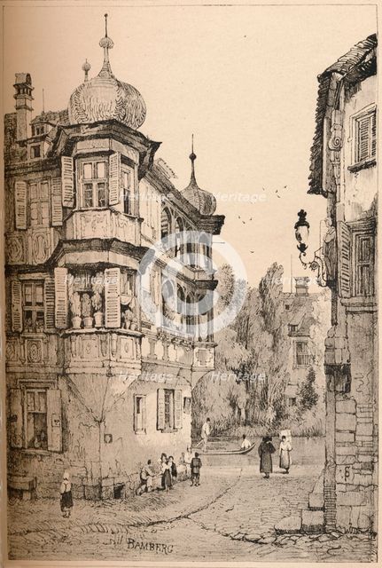 'Bamberg', c1820 (1915). Artist: Samuel Prout.